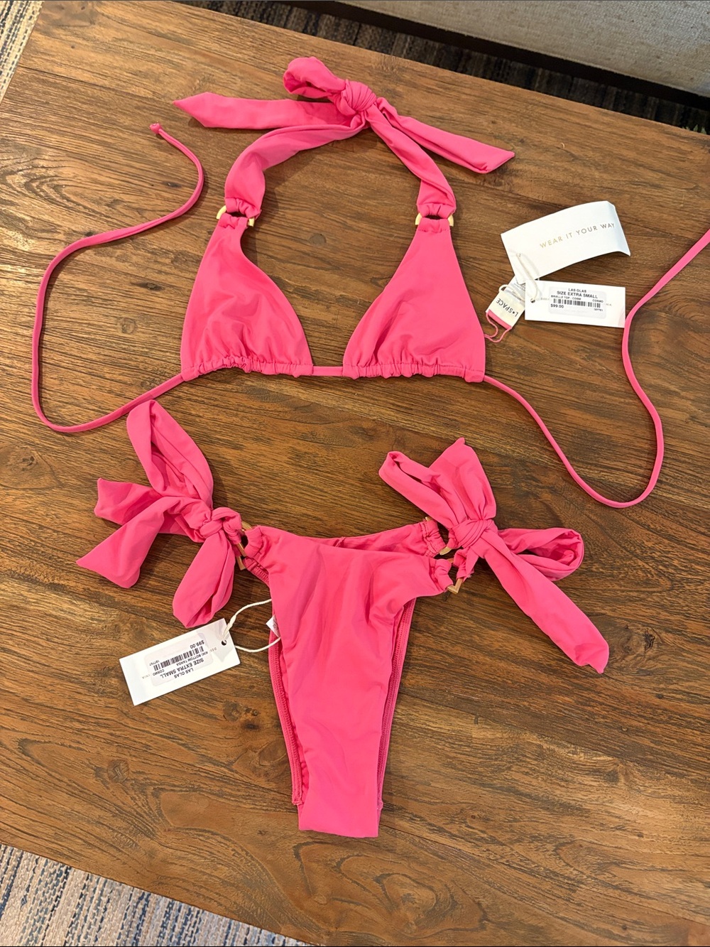 L Space Hot Pink Bikini NWT purchased from Las Olas